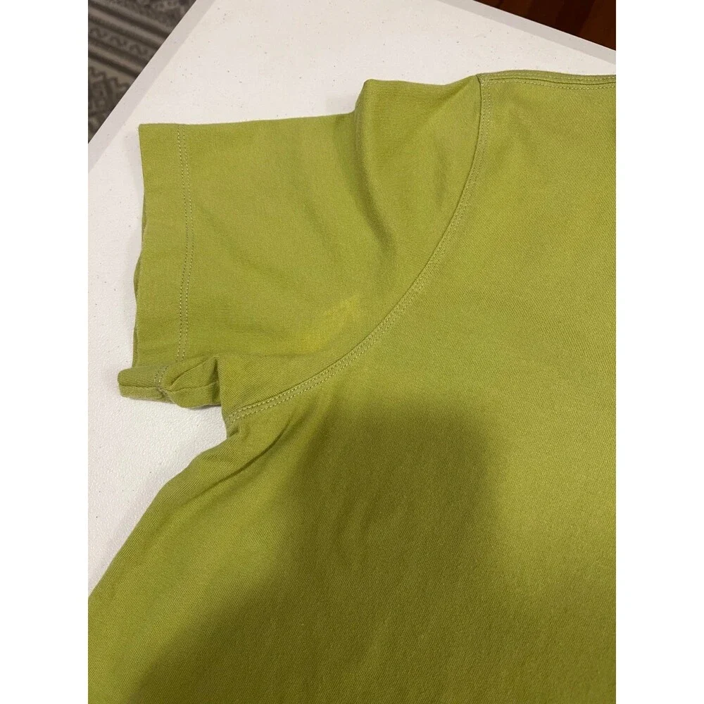 Banana Republic Men's Green Short Sleeve One Button Polo Shirt Size M